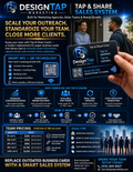 TAP & SHARE SALES CARD